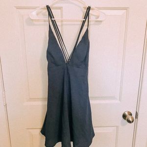Blue party dress